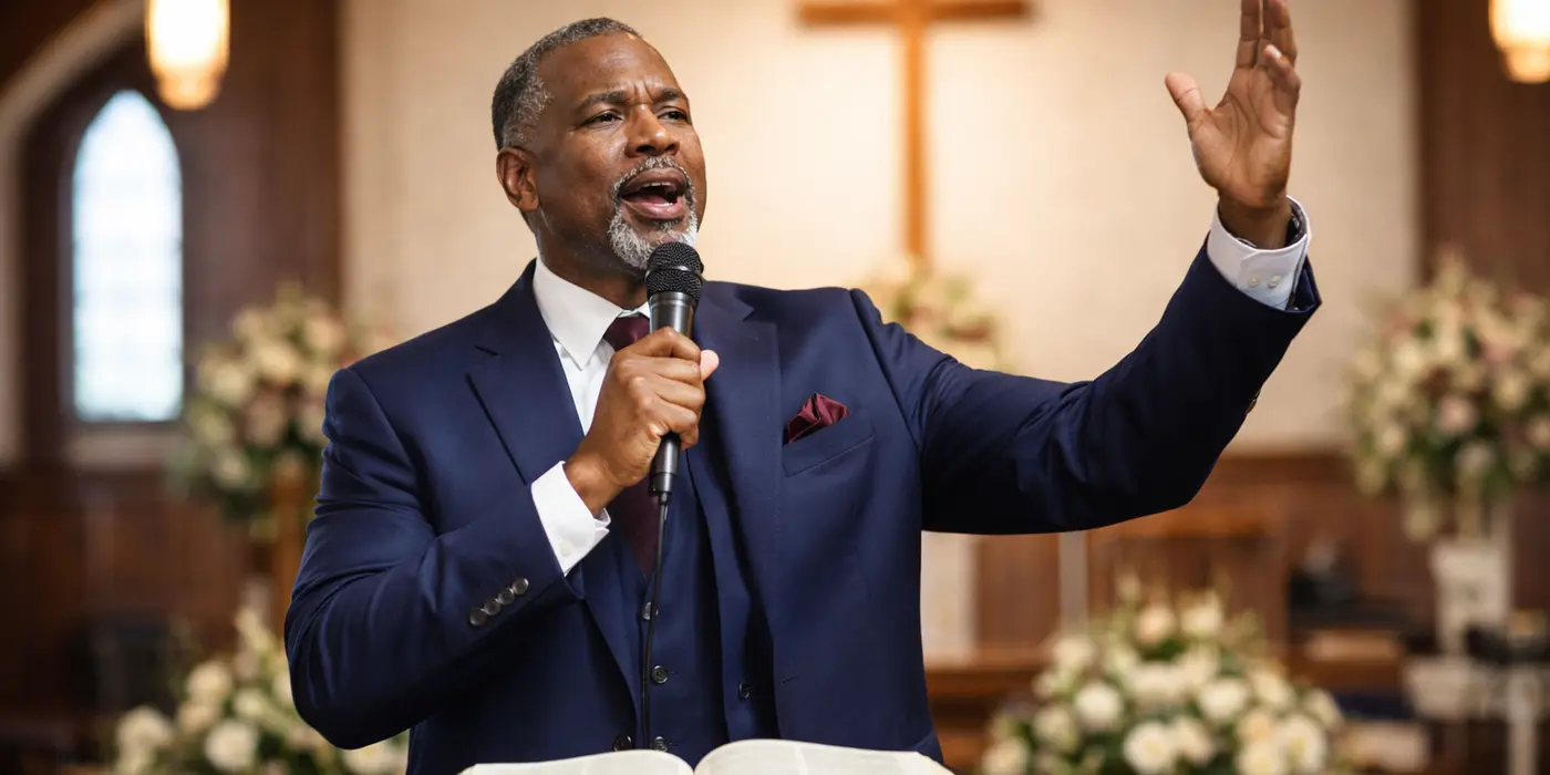 a minister preaching from Life Church Leander in Leander, TX - church near me